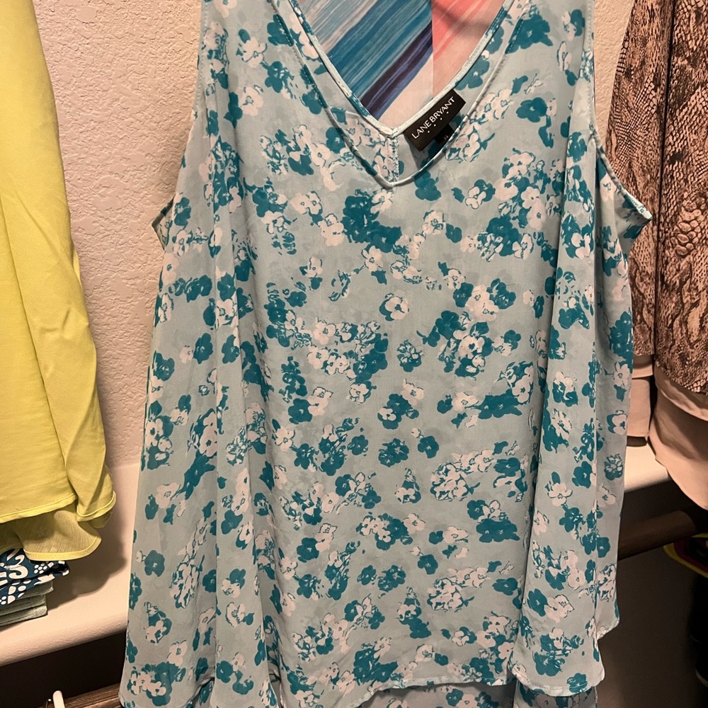 Two Lane Bryant tank tops size 14